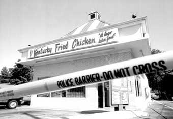 Lokasi Kejadian KFC di Killgore, Texas.